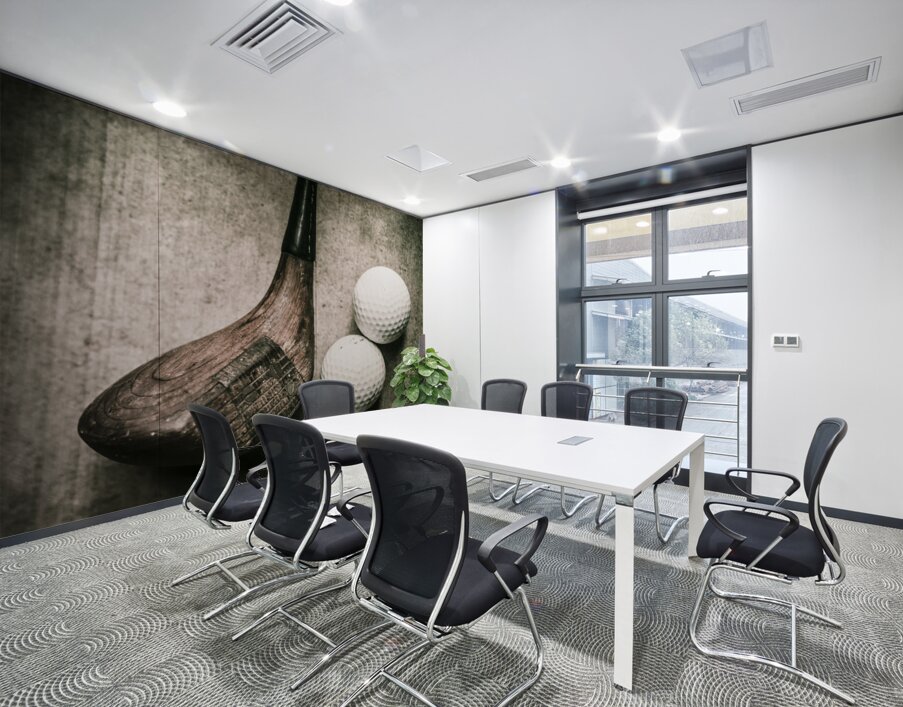 Art of golfing Wall Printing