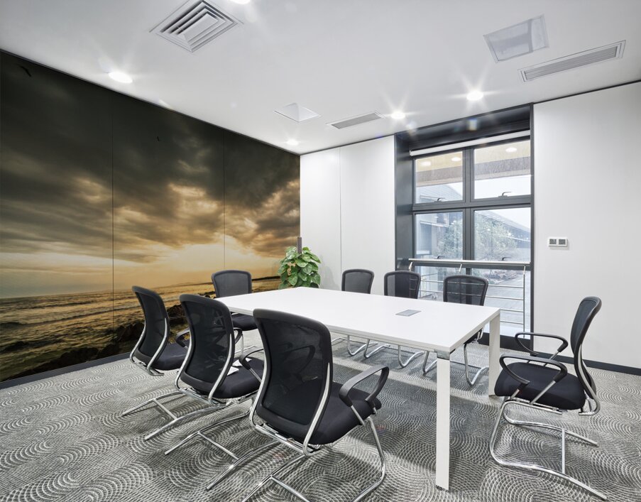 Exotic seaside sunrise Wall Printing