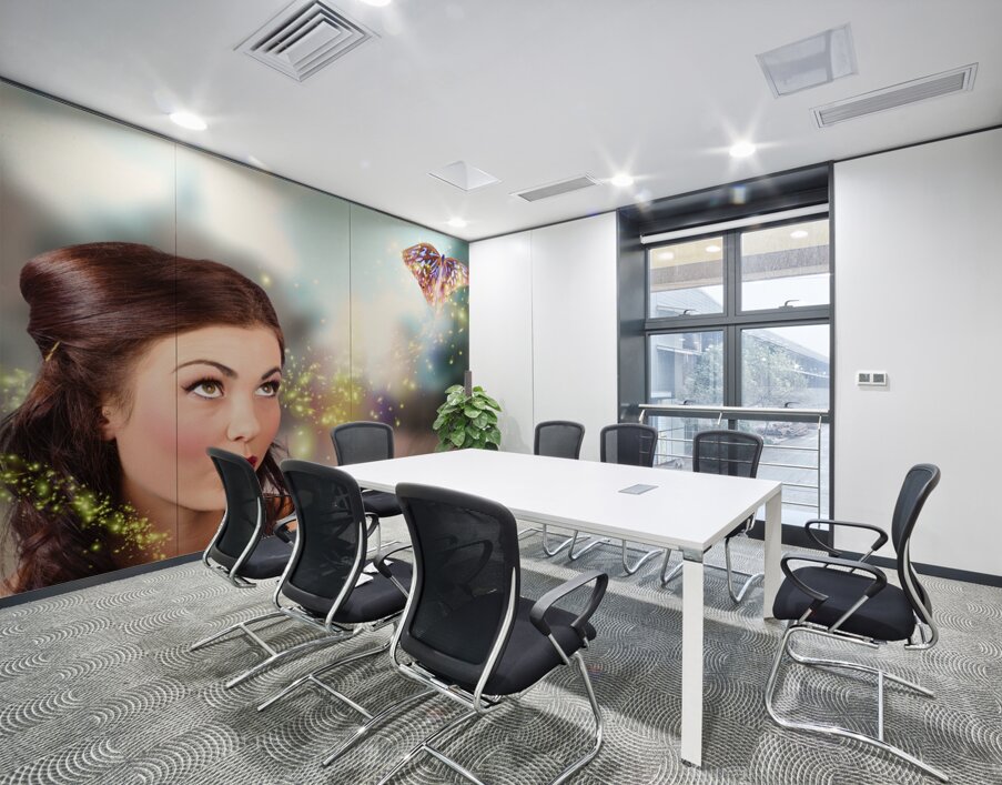 Fantasy fine art beauty. Fairy tale butterflies Wall Printing