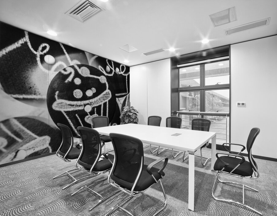 Bakehouse buttoning Wall Printing