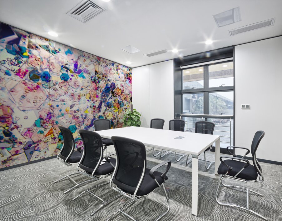 Fractal colors Wall Printing