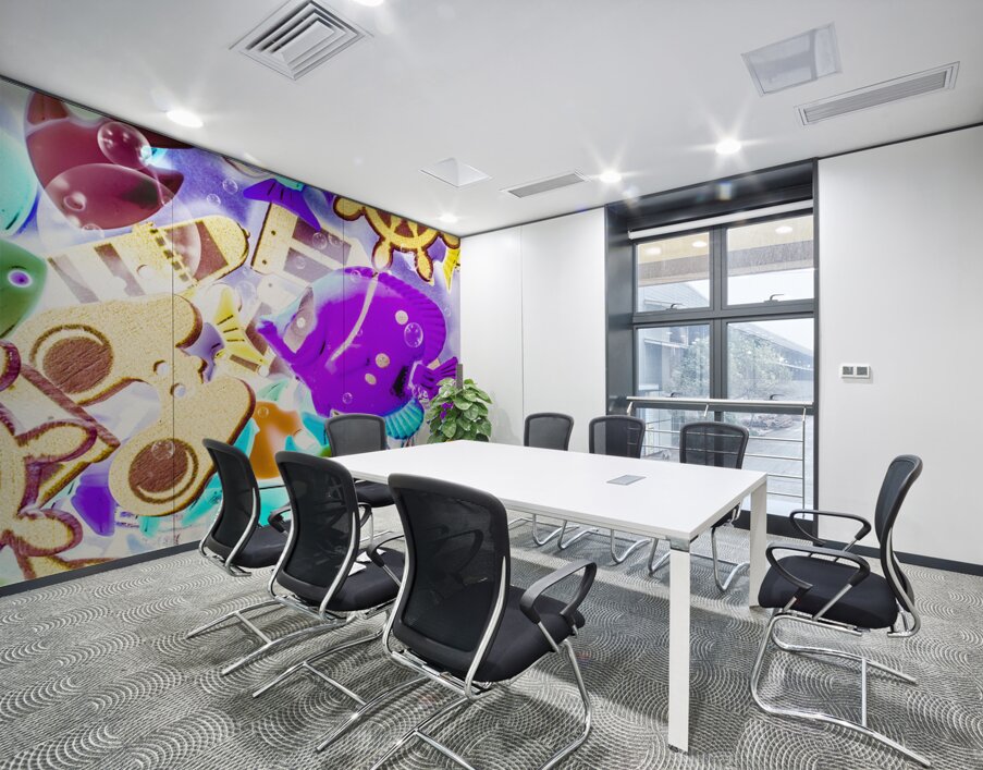 The beach below Wall Printing