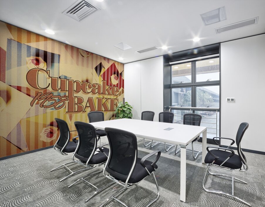 Cupcake BAKE 1958 Wall Printing