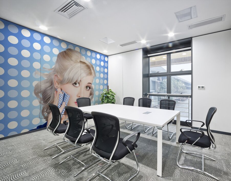 Vintage 1950 retro cleaning advertisement Wall Printing