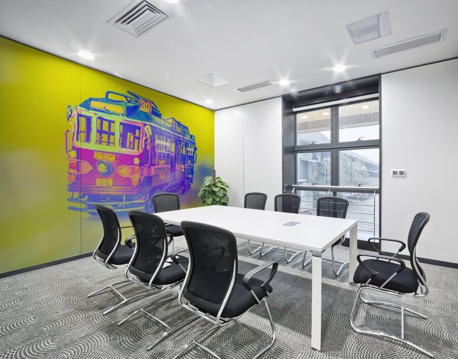 Commuter pop Wall Printing