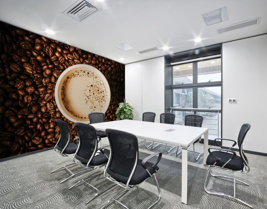 Cup and the coffee store Wall Printing