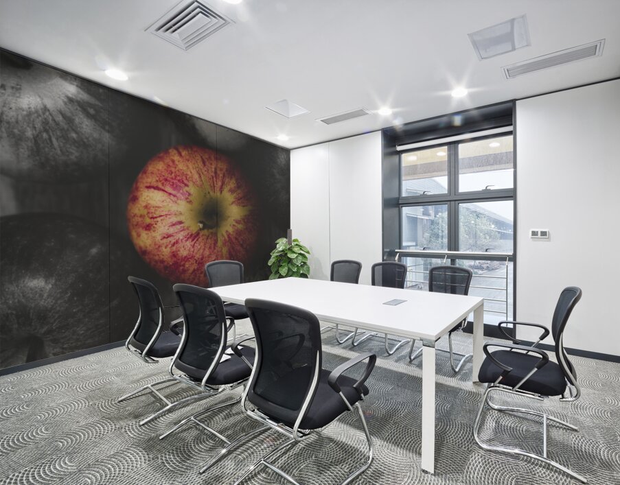 Selective colour still life fruits Wall Printing