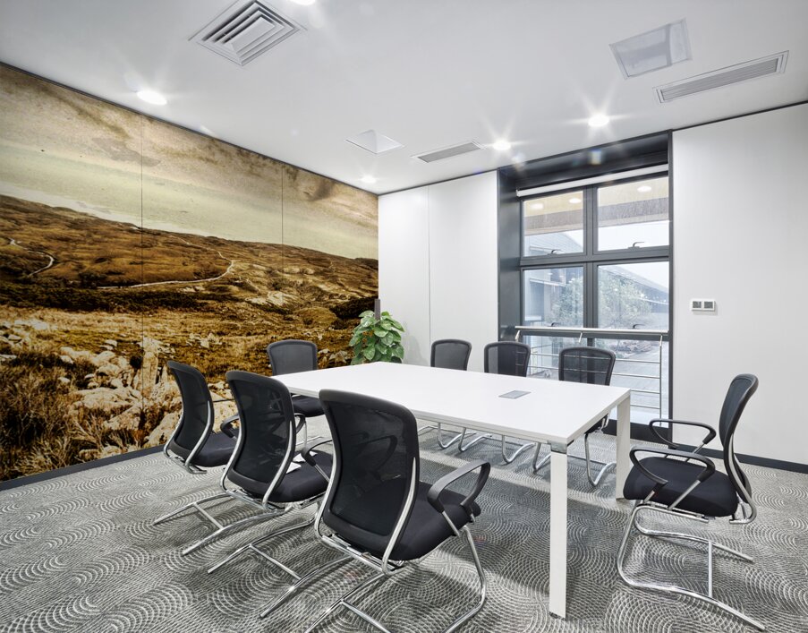 End of the earth Wall Printing