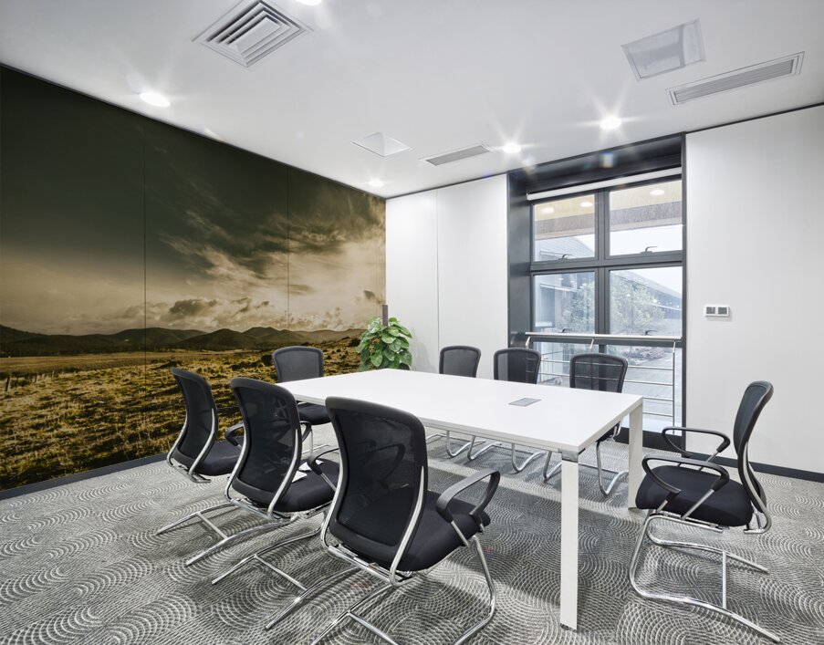 Mountain grassland Wall Printing