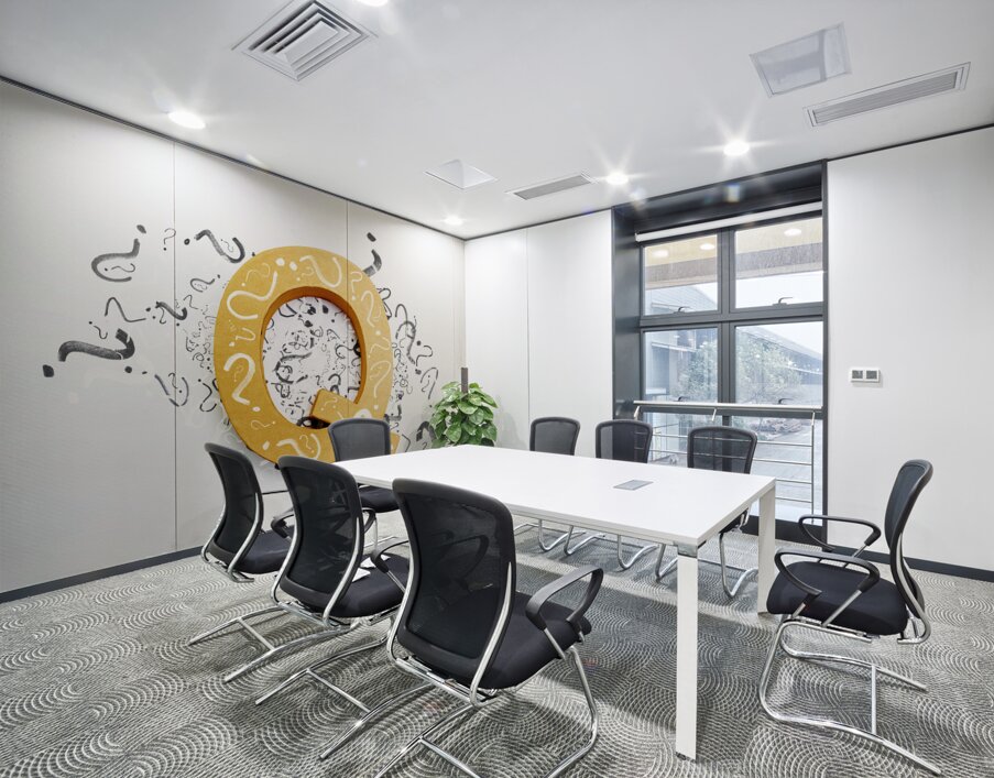 Questions in need of answers on white background Wall Printing