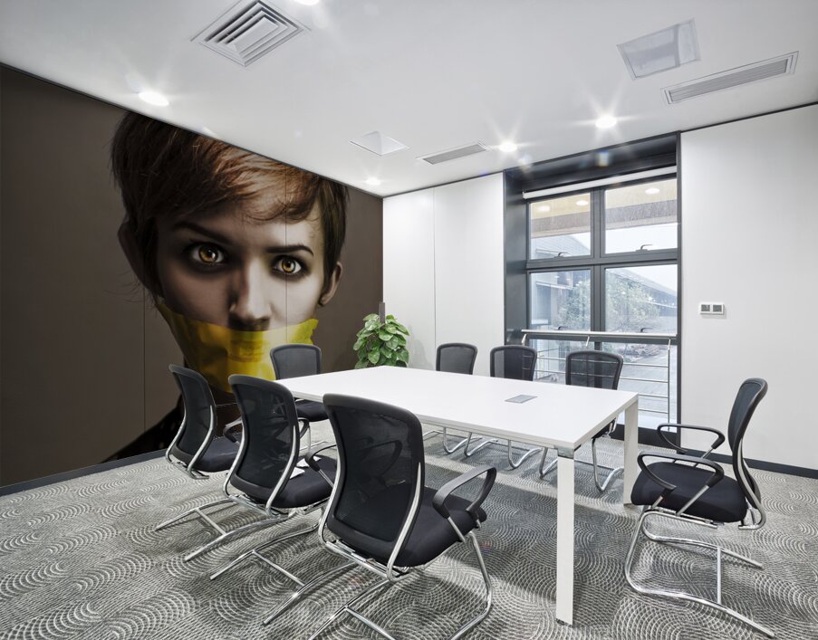 Speak No Evil Wall Printing