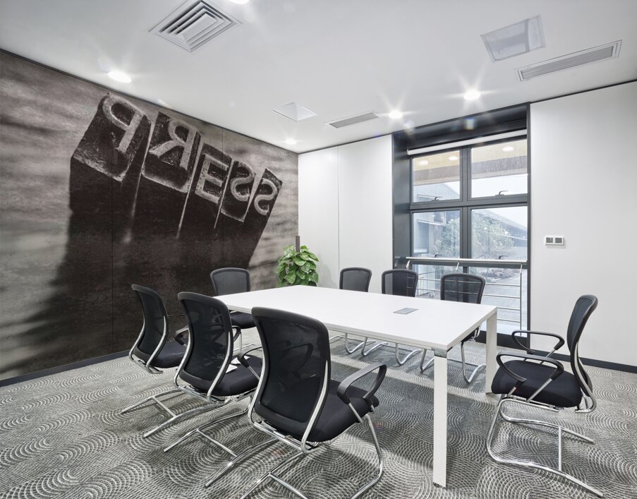 Vintage press industry blocks Wall Printing