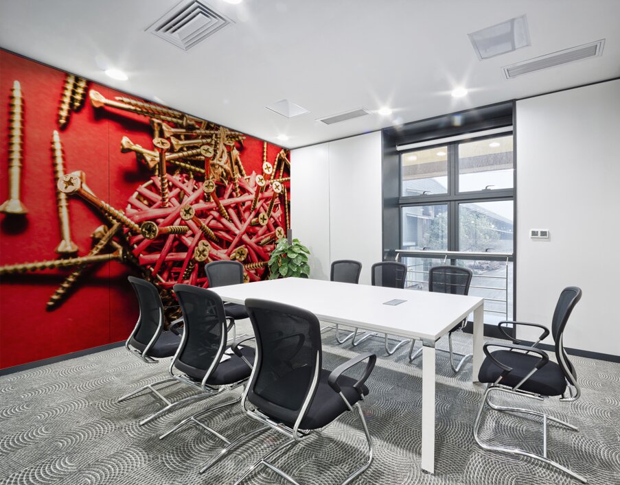 Messy love Wall Printing