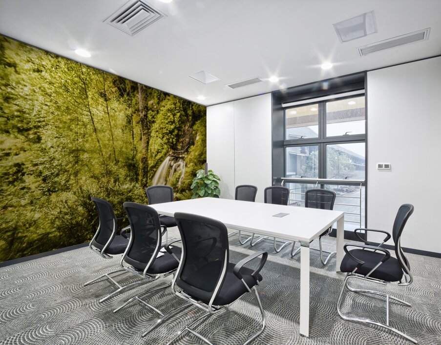 Jungle steams Wall Printing