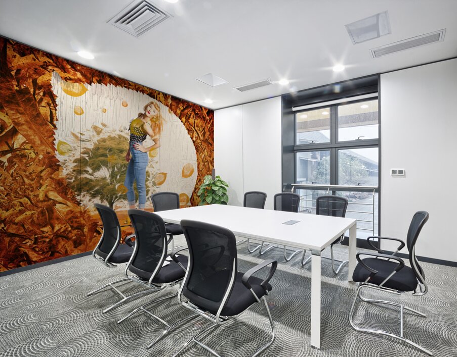 Autumn postcard pinup Wall Printing