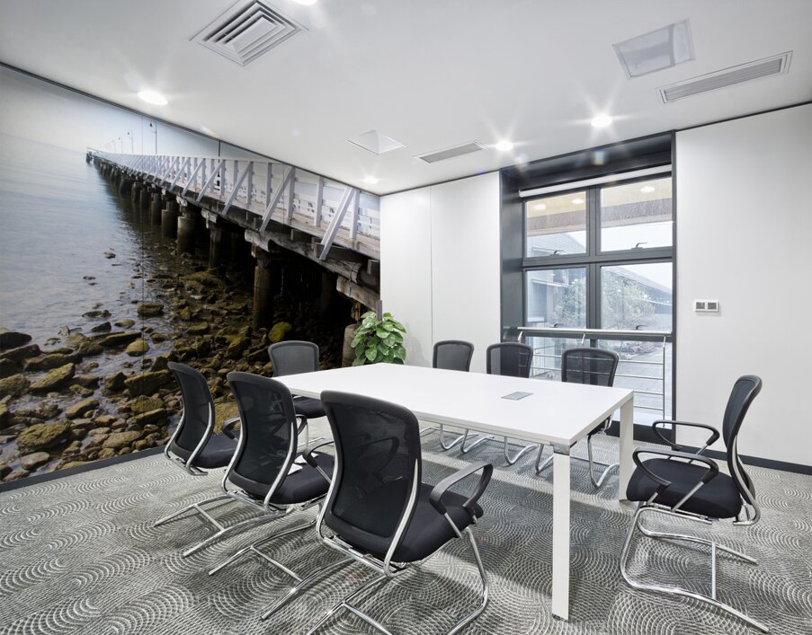 Beach Jetty Wall Printing