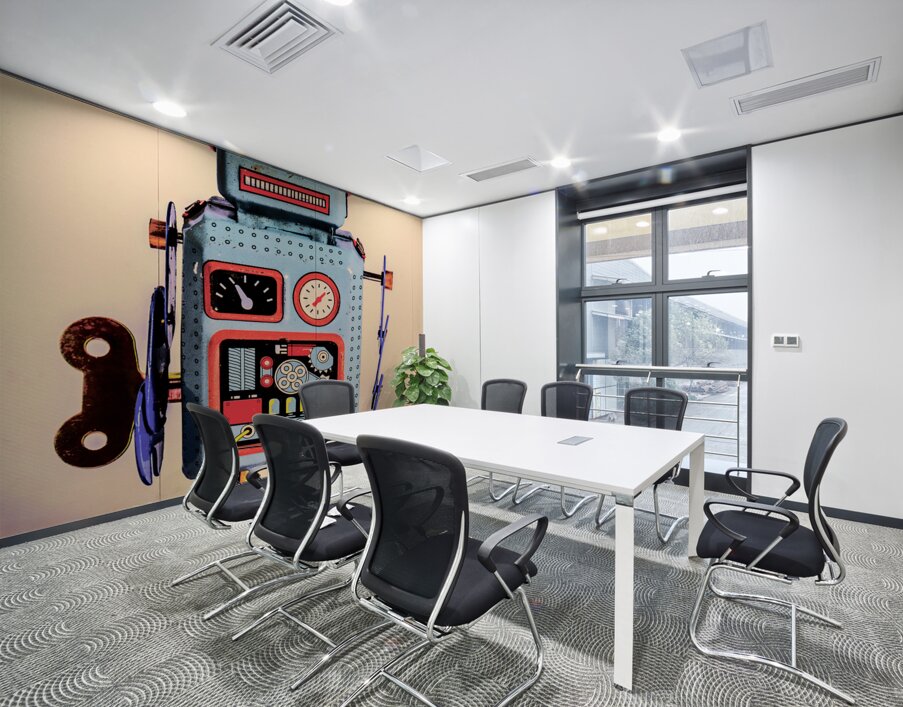 The old bot Wall Printing