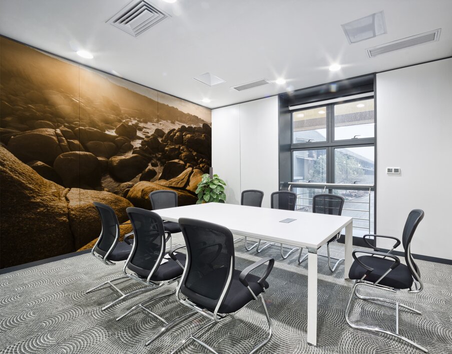 Sun bleached Australia beach Wall Printing