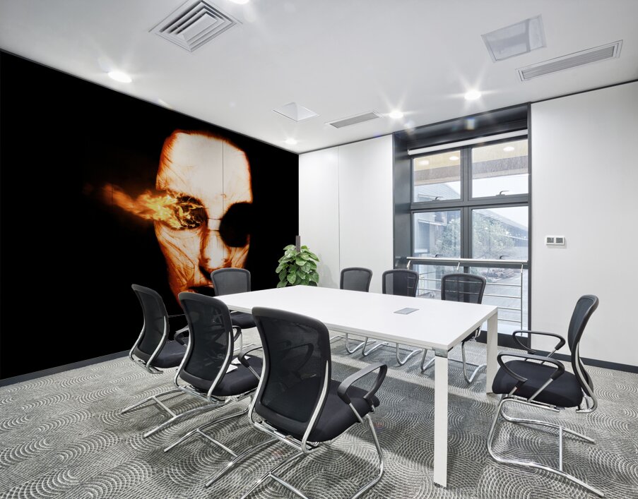 Scorn Of Shipton: Visions Of Fire Wall Printing