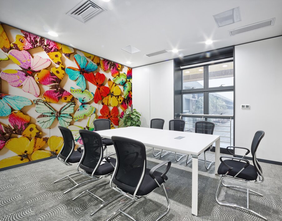 In wild colours Wall Printing