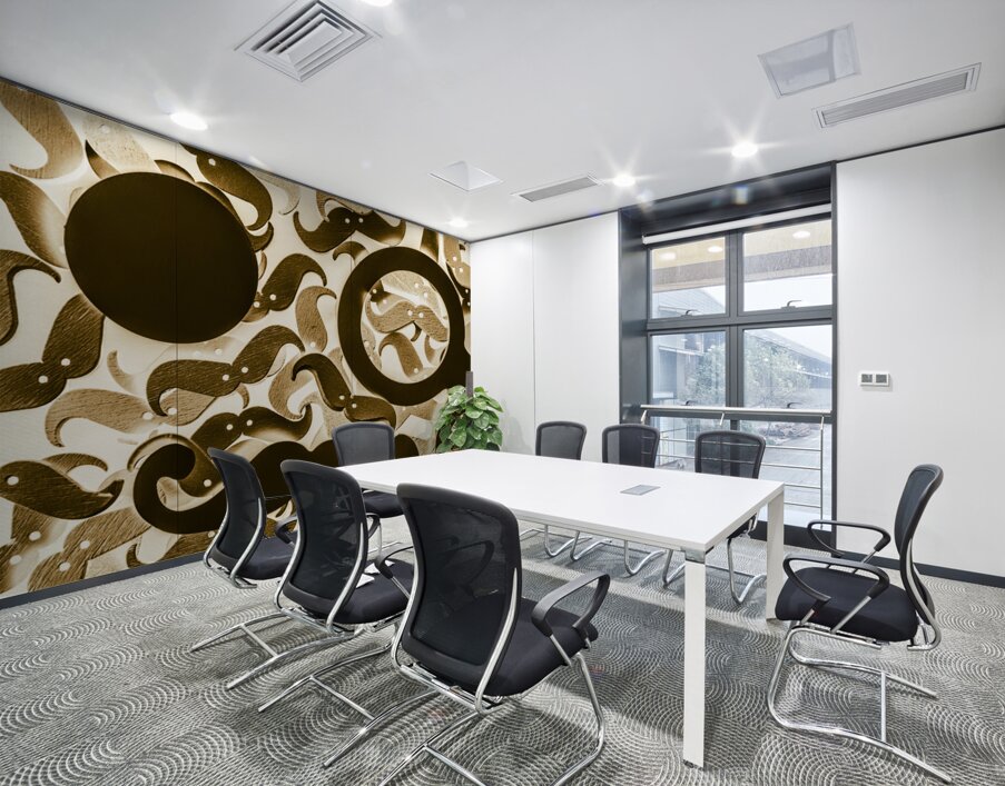 Hairy Hipster Wall Printing