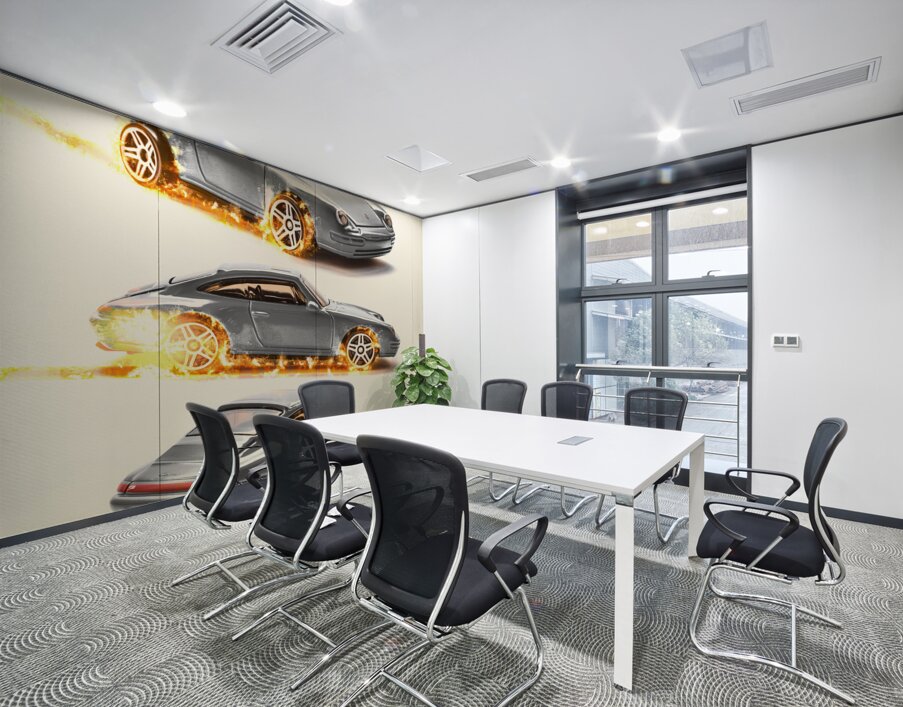 Skid Sparks Wall Printing