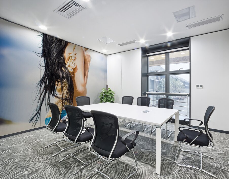 Lifestyle Woman Wall Printing