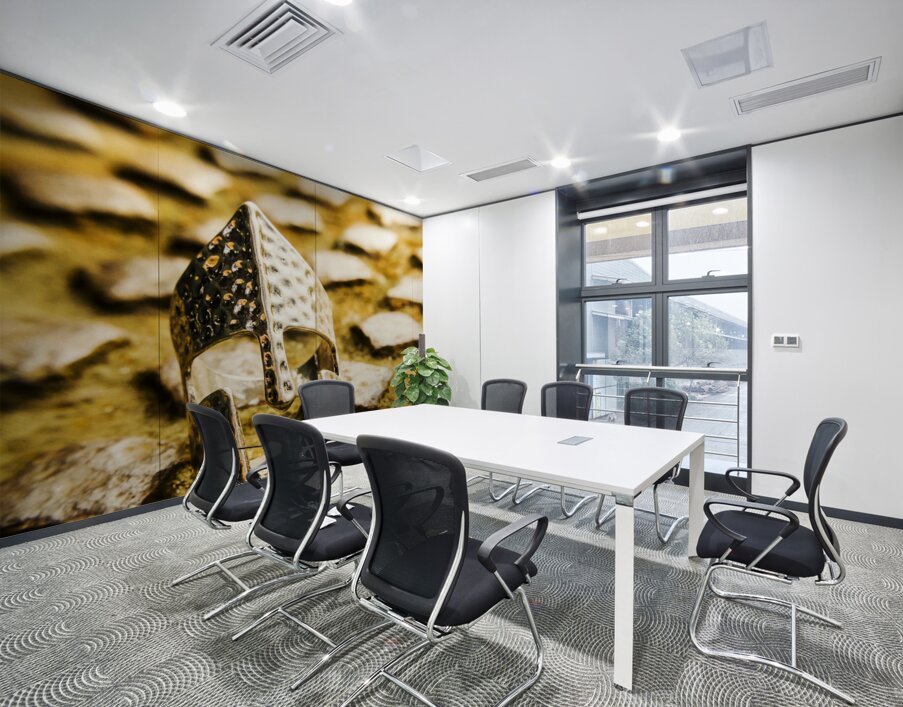 The Roman Pavement Wall Printing