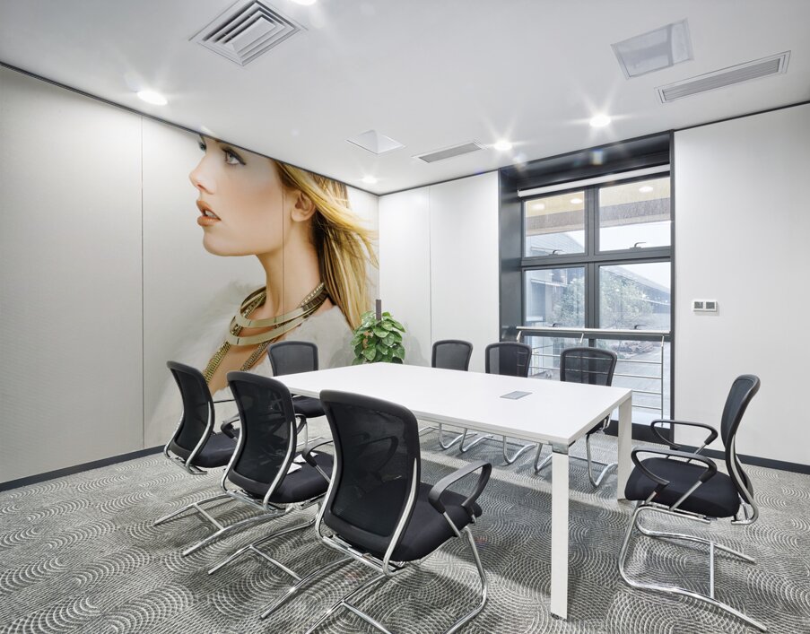 Hair Makeup And Fashion Wall Printing