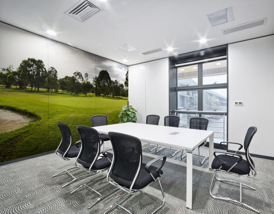 Golf Course Landscape Panorama Wall Printing