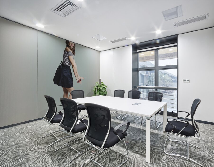 Vintage toned pinup portrait Wall Printing