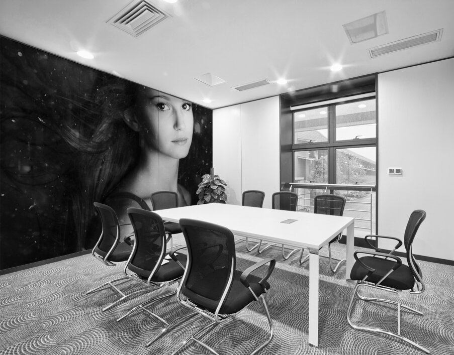 Running From The Rain Wall Printing