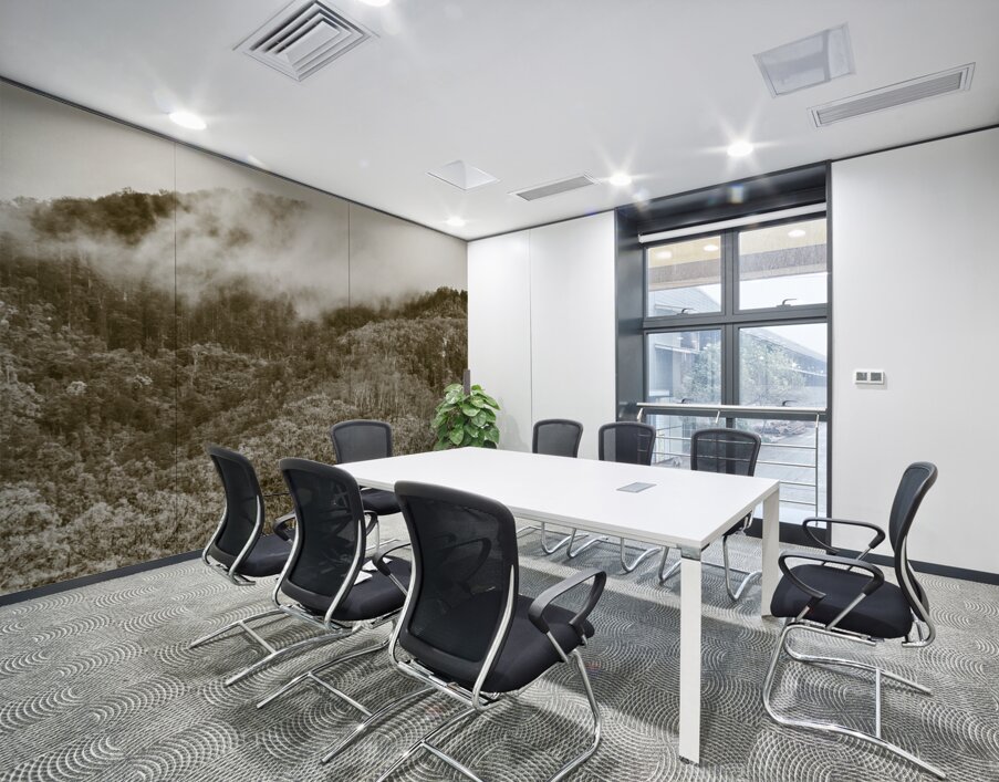 Misty mountains Wall Printing