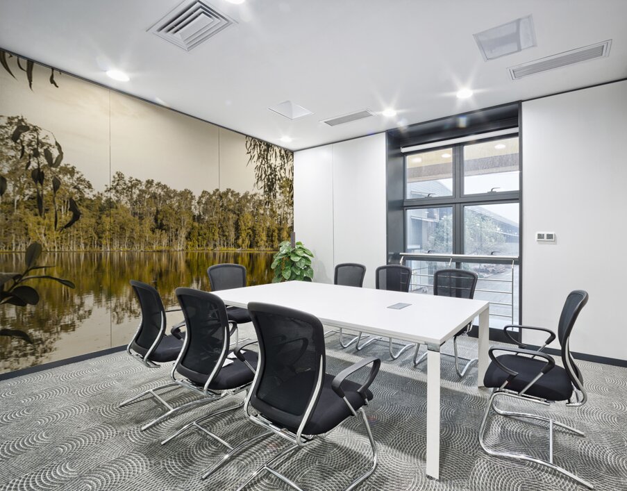 Reflective rivers Wall Printing