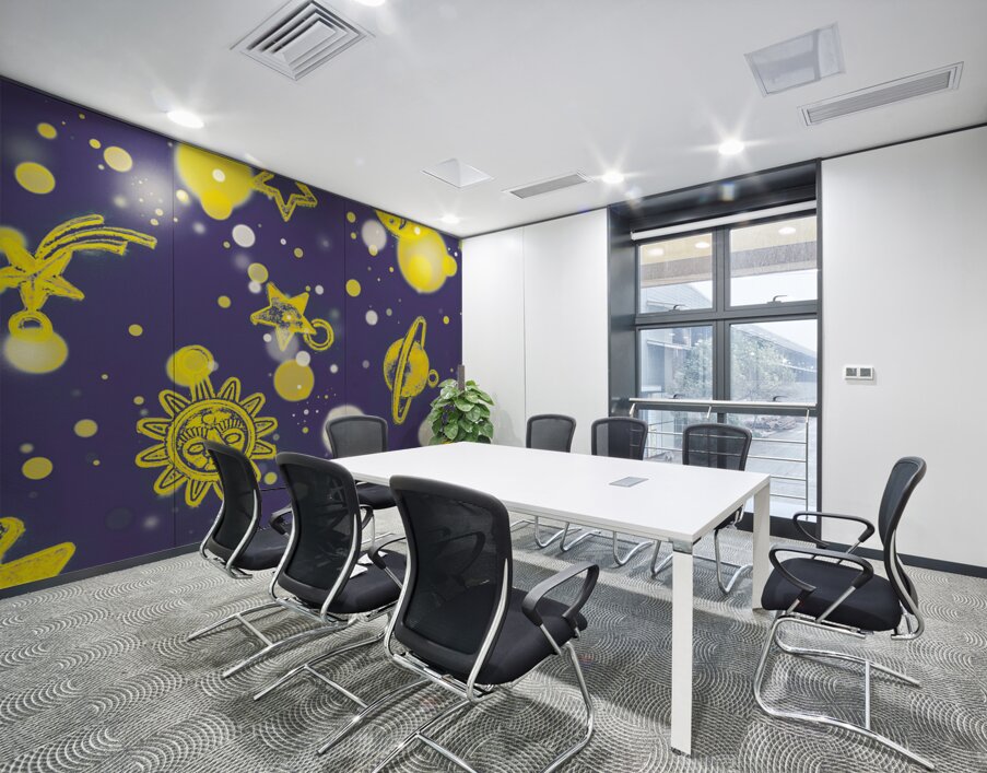 Starry night Wall Printing