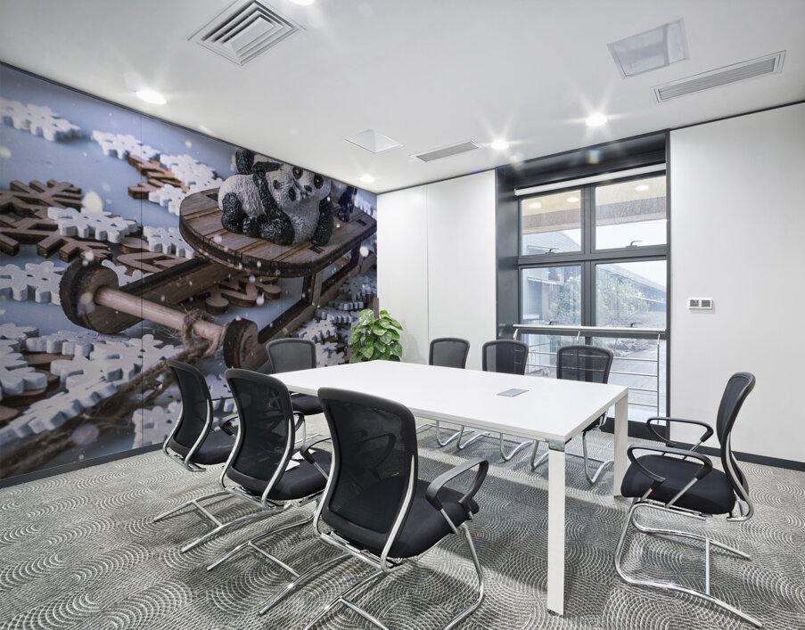 Panda frosts Wall Printing