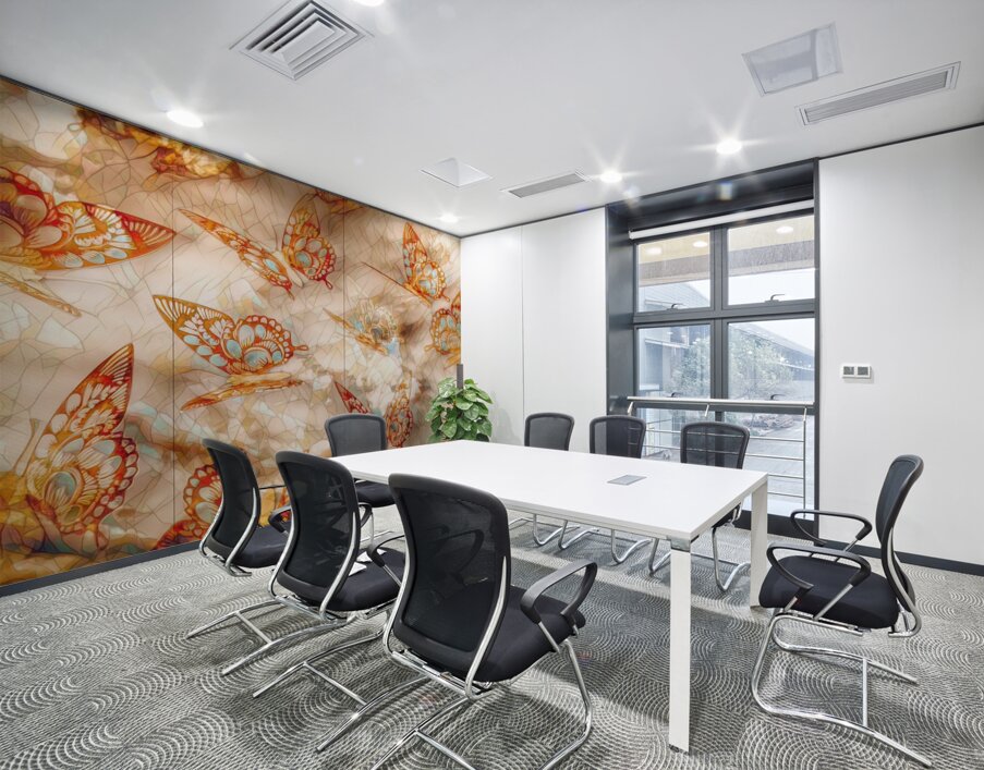 Free form and flight Wall Printing