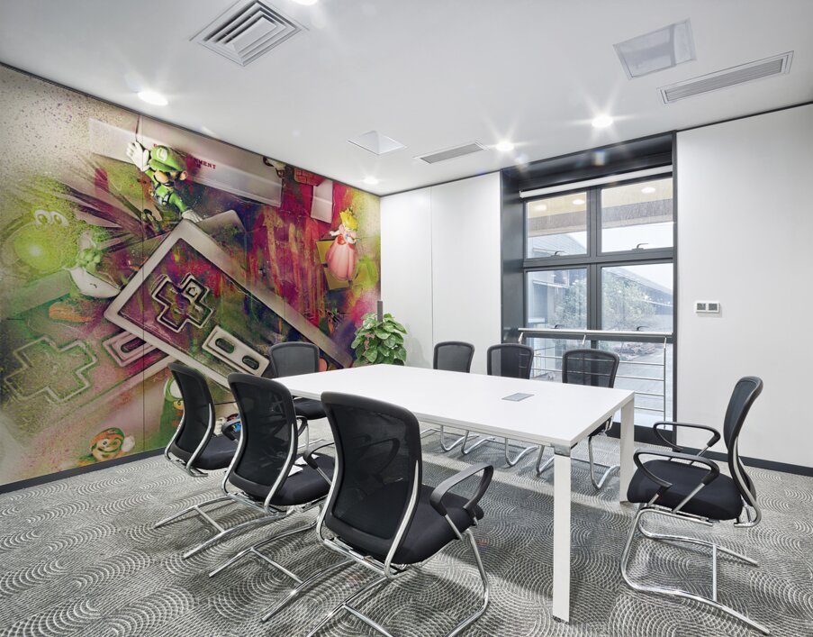 Graffiti gaming Wall Printing