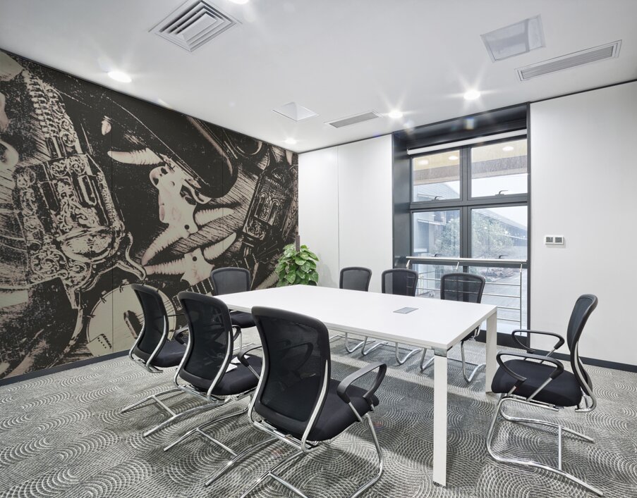 Skulls and strings Wall Printing