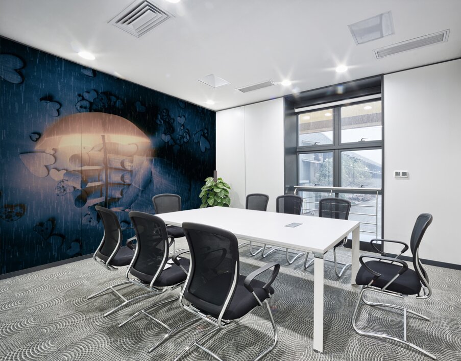 A light in the rain Wall Printing