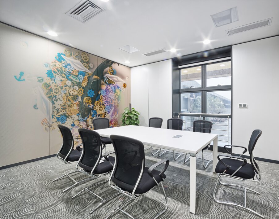 Over seas Wall Printing