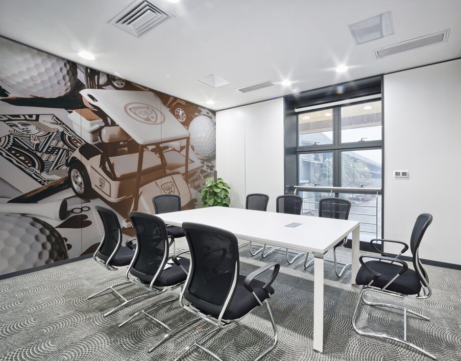 Golf Cardt Wall Printing