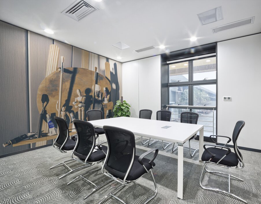 Paints and puppets Wall Printing