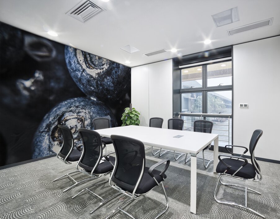 Berry detailed Wall Printing