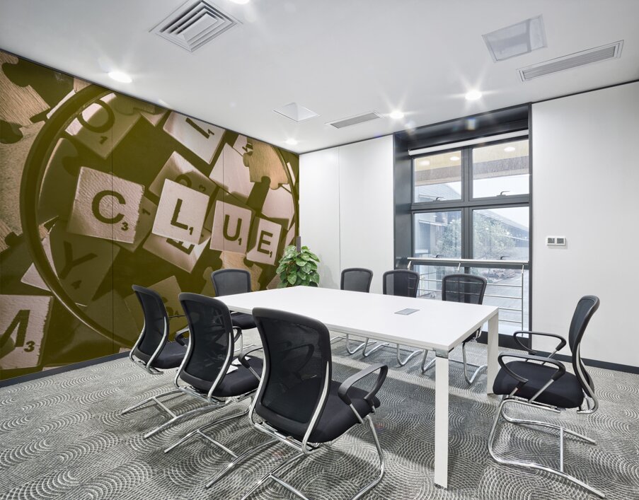 Inspector clue so Wall Printing