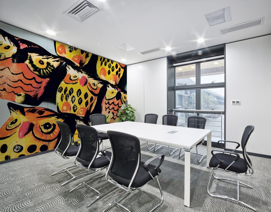 Owlrangement  Wall Printing