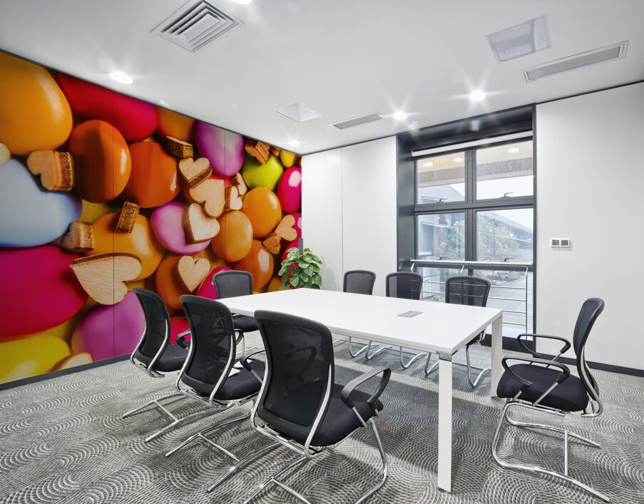 Candy Heart Co Wall Printing