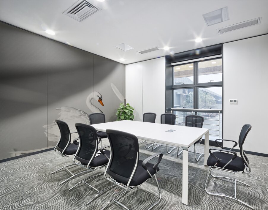 Obscured by floating feathers Wall Printing