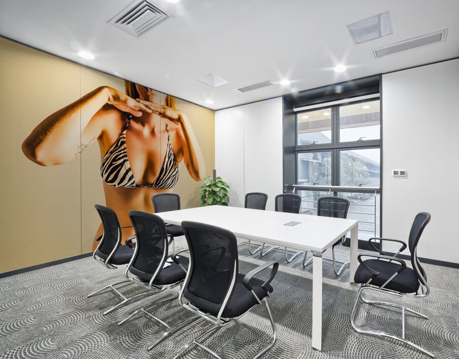 Beach Beauty Wall Printing