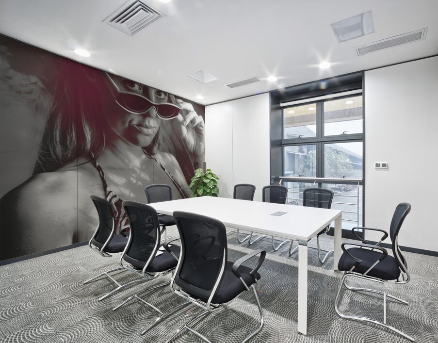 Hot Tropics Wall Printing